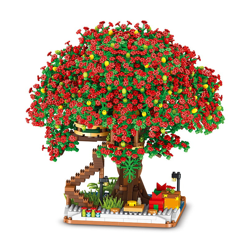 Christmas Treehouse DIY Building Blocks Set