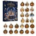 Christmas Countdown Calendar Blind Box with Acrylic Ornaments