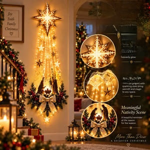 Cross-border new product: Light-emitting birth scene wall decoration